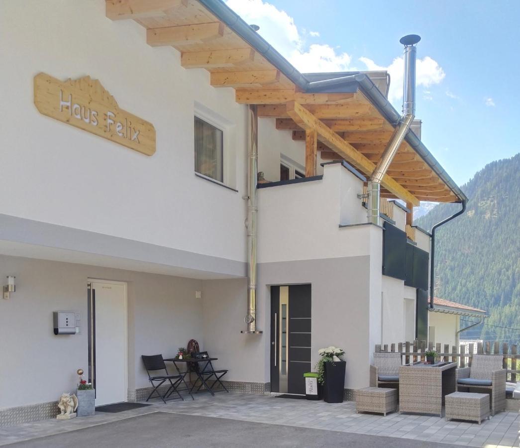 Apartamento Haus Felix Pettneu am Arlberg Exterior foto